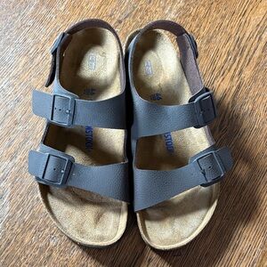 Birkenstock Milano Soft Footbed Birko-Flor size 46 Men’s 13